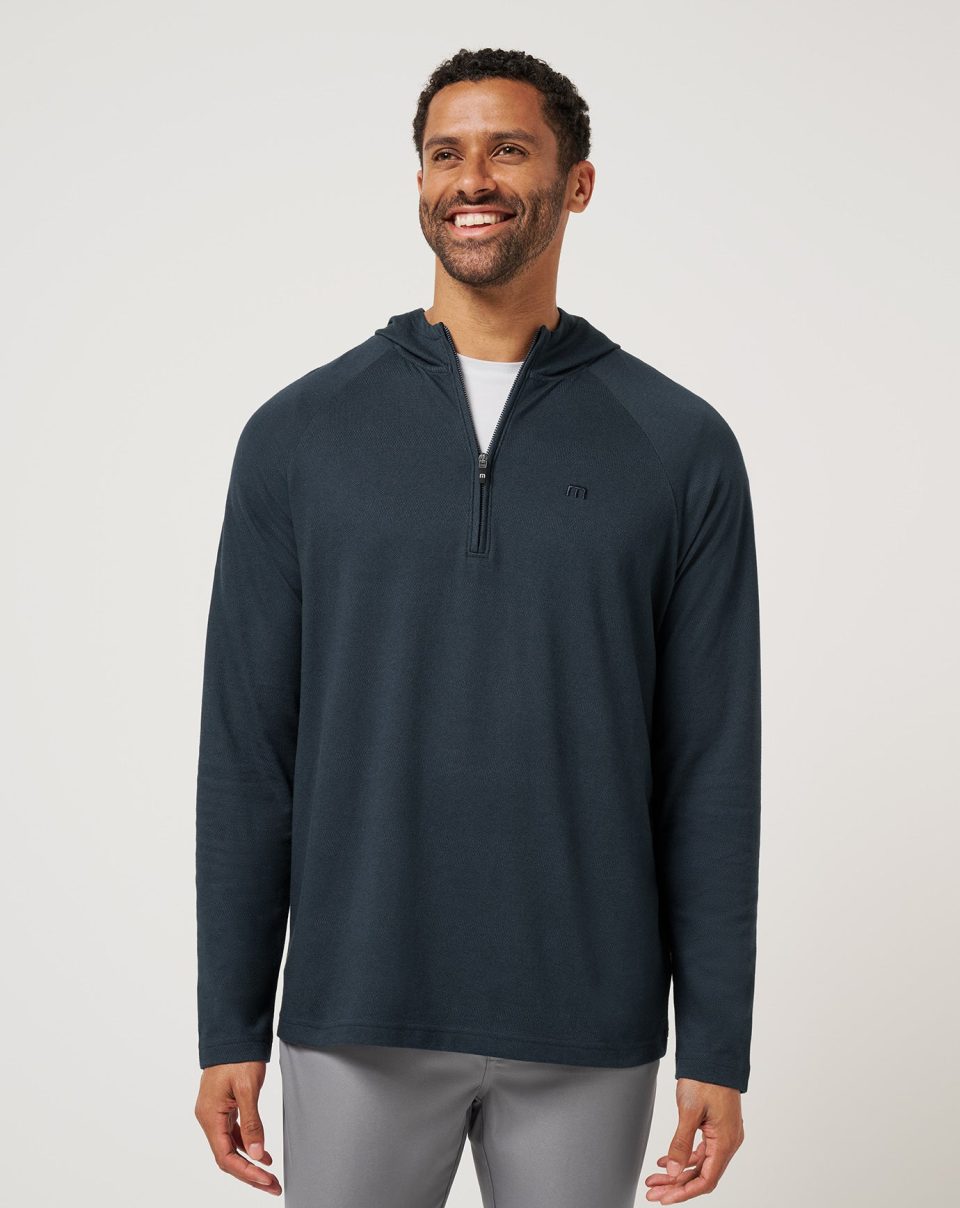 Country Hopping Hooded Quarter Zip