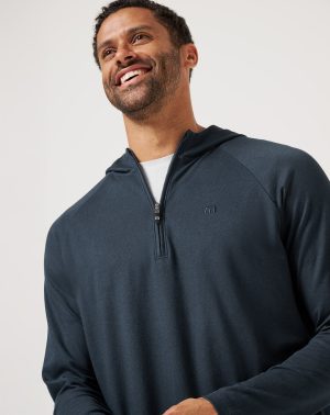 Country Hopping Hooded Quarter Zip