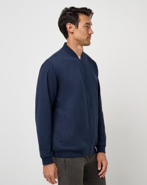 Stretchknit Bomber Jacket