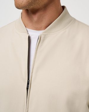 Stretchknit Bomber Jacket