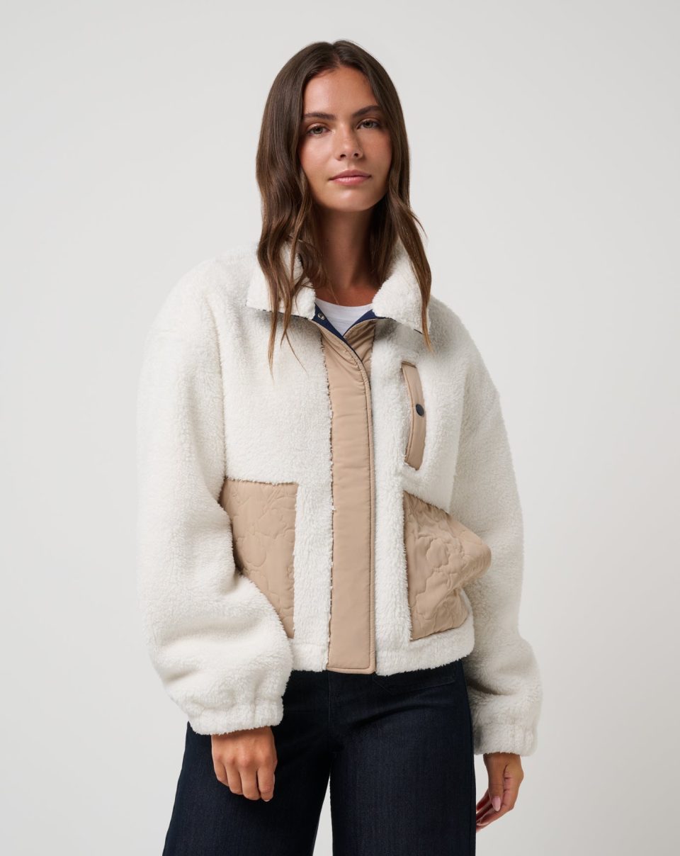 Artful Sherpa Jacket