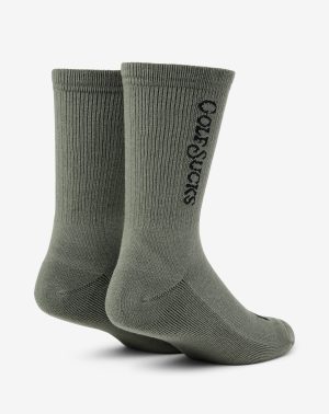 Golf Sucks Crew Sock