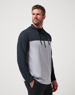 Coin Toss Quarter Zip Hoodie