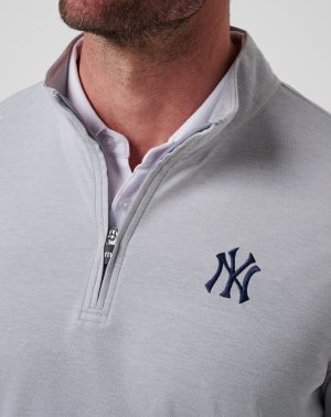 New York Yankees Time To Tailgate Quarter Zip