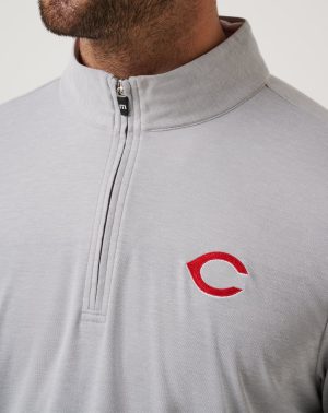 Cincinatti Reds Time To Tailgate Quarter Zip