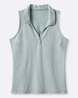 Featherweight Active Sleeveless Polo 2.0
