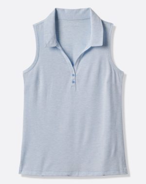 Featherweight Active Sleeveless Polo 2.0