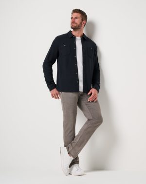 Cloud Waffle Shirt Jacket