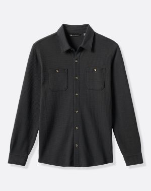 Cloud Waffle Shirt Jacket