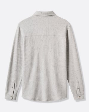 Cloud Waffle Shirt Jacket