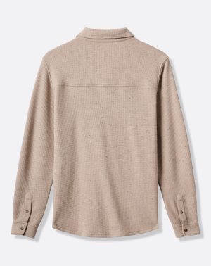 Cloud Waffle Shirt Jacket