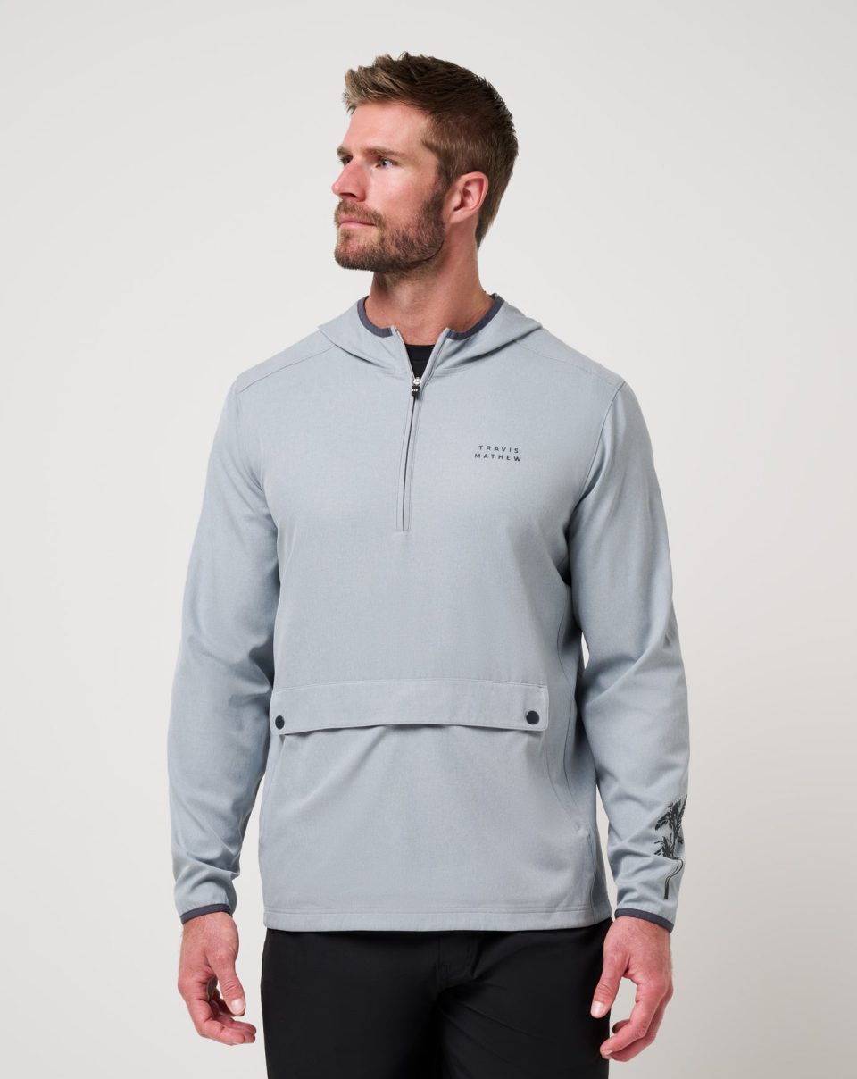 Out Of Pocket Hooded Quarter Zip