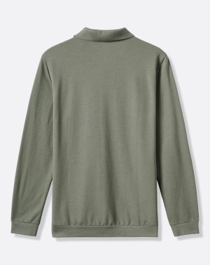 December First Long Sleeve Polo