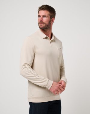 December First Long Sleeve Polo