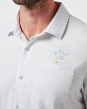 Poolside Pitcher Button-Up